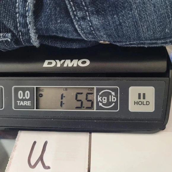 Rock & Republic Men's Straight Jeans Size 40 Blue Denim Cotton 5-Pockets Low - Picture 11 of 11